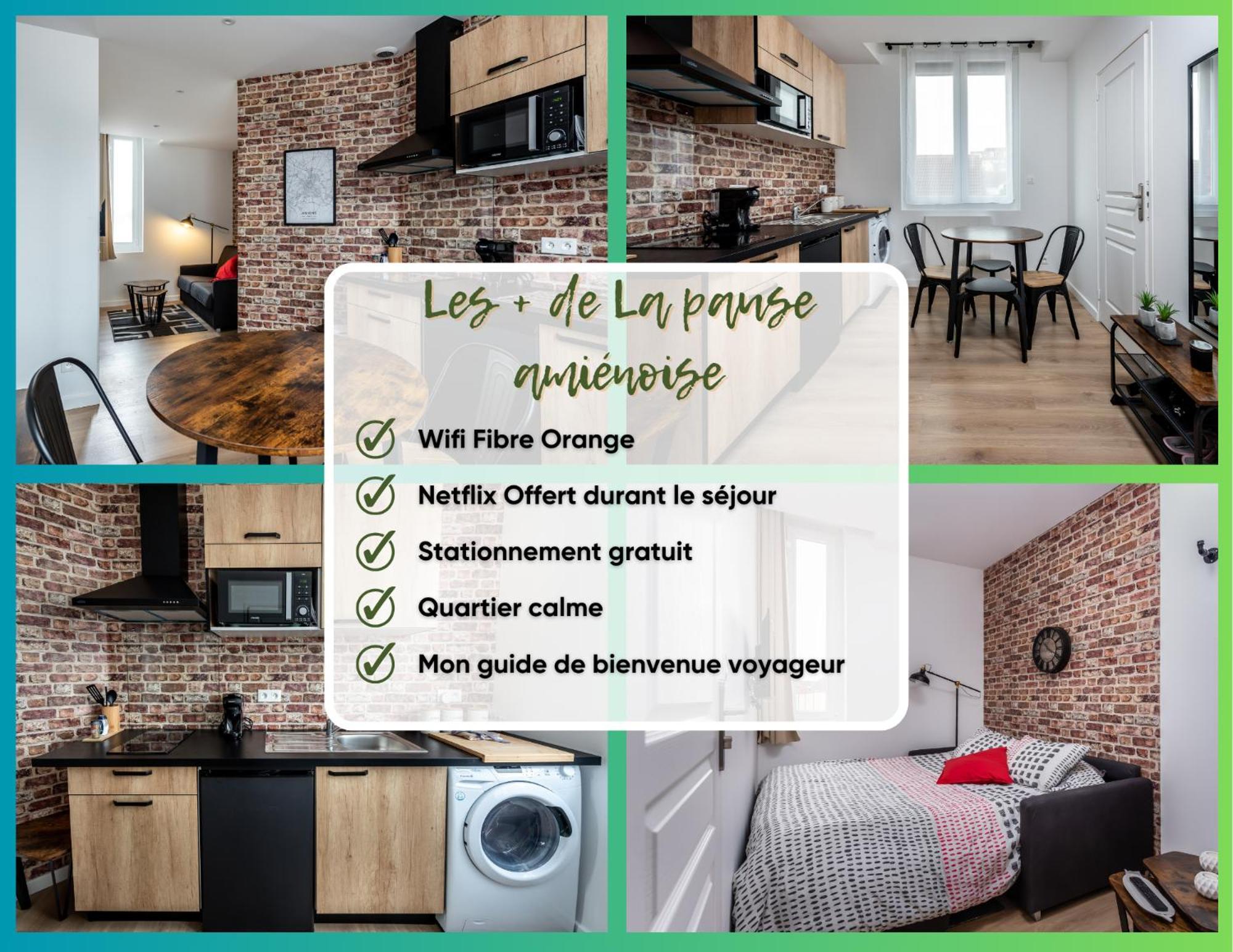 Location D'Appartements - Cosysejour - Calme Fibre Netflix Amiens Eksteriør bilde